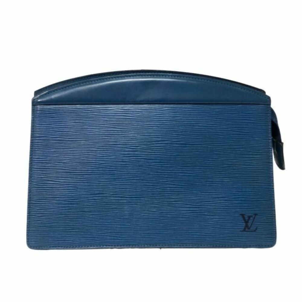 Louis Vuitton Blue Vintage Clutch